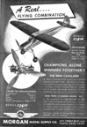 Casalaire model airplane designed by Lou Casale Tison Bros. Co. 