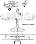  The Curtiss F8C Falcon (Helldiver) 