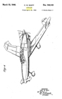  The Curtiss-Wright CW-24 ( XP-55)  Ascender Carl Scott Patent D-144,143   