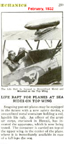  Wingtop Flotation Gear, Popular Mechanics February 1932