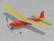  Goldberg Ranger 28 rubber powered model airplane 