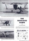  Plans for a model of the Curtiss F6F Hawk Model Airplane News January, 1953 