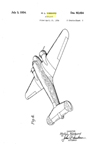  The Lockheed Electra Hall Hibbard Design Patent D-92,654 