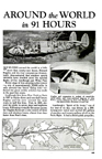  Howard Hughes Round the world flight Lockheed electra Popular Mechanics September 1938