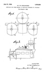 The Koolhoven FK-55 Experimental Fighter -- early patent by Dr. Koolhoven, Patent No. 1,679,038  