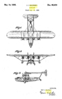 Igor Sikorsky patent for the S-40 No. D-95619 
