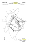  The Vought XF5U Flying Flapjack Zimmerman Design Patent No. 2,481,379 