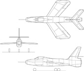  The Republic XF-91 Thunderceptor 
