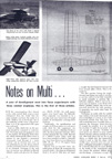 Article on multi channel radio control model airplane news March 1956 