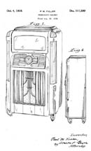 Wurlitzer Model 24 Design Patent D111599