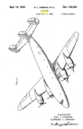  Lockheed Model 49 Constellation Design Patent D-136,352 
