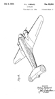 Lockheed Model 10 Electra Design Patent D-92,654  