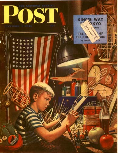 Saturday Evening Post Cover, 12-9-1944