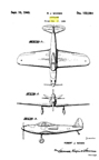 Bell P-39 Airacobra Design patent D-122,564 