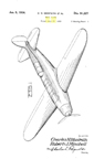Boeing Monomail Design Patent D-91,327 