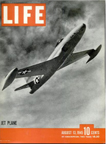 P80 Shooting Star on the cover of LIFE Magazine August 13, 1945   