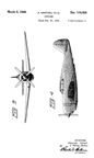  The Republic XP-47B Design Patent D-144,058  