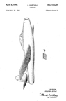 Republic F-84 Thunderjet Design Patent D-153,291 