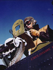 Douglas SBD Dauntless Dive Bomber Rear Gunner  