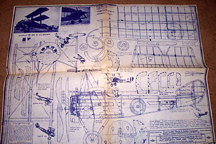 Cleveland Model Plans for the Sopwith Triplane