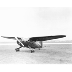The Stinson Reliant Actual airplane  civilian dress