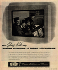 Vintage Television Advertisement DuMont TVs and the Quiz Kids NY Times Magazine 1945