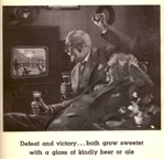 Vintage Television Advertisement Miller beer LIFE Magazine October 6, 1941 
