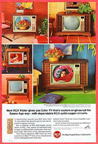 Vintage Television Advertisement  RCA Color Consoles