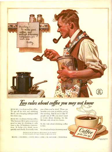 LIFE Magazine ad for BOKAR Coffee, Oct 6, 1941