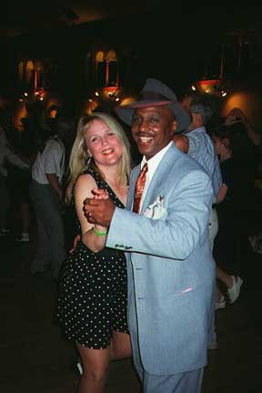 Carole Berghers and Calvin