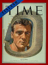 Decathlete Bob mathias on the cover of Time magazine