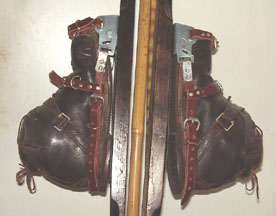 Gerber Ski Boots and Restored Bindings