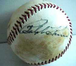 Ralph Kiner Autographed Ball