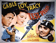 Theatrical poster for the film Test Pilot