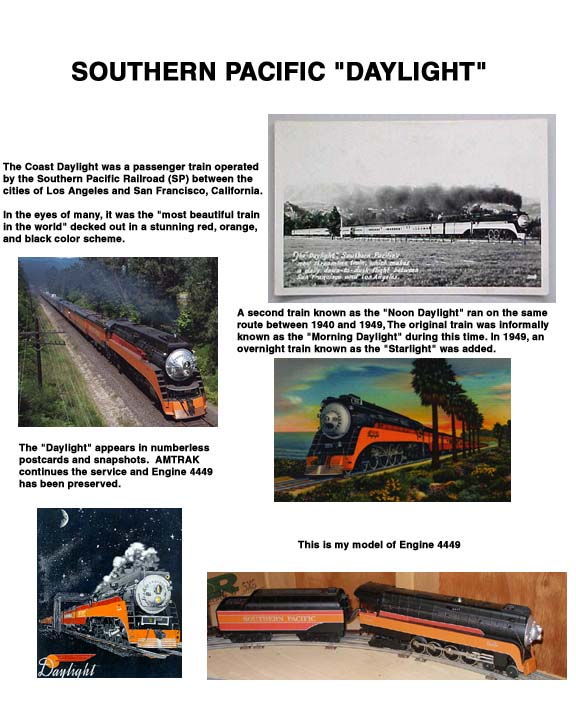 Writeup of the SP Daylight Train