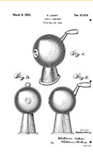 Raymond Loewy Pencil Sharpener Patent D-91,676