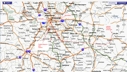 Map to Locate Pictures