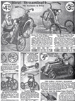 Streamlined Tricycles from the 1936 Sears Catalogue