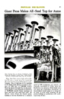 Massive Hydraulic Press Popular mechanics July 1935