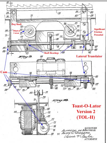 Toast-O-Lator patent 2,112,076