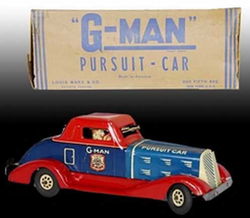 The Marx G-Man Pursuit Car