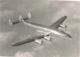 The actual Lockheed Constellation