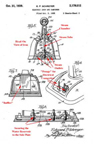 Schreyer Steam Iron Patent No. 2,178,512