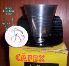 CAFEX kwik-cup brewer-exterior