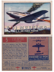  Card 005 of the Wings Friend or Foe series  The North American P-51 Mustang 